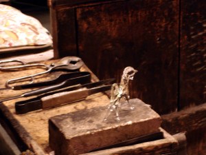 Horse made in 60 seconds by glassman Venice Italy