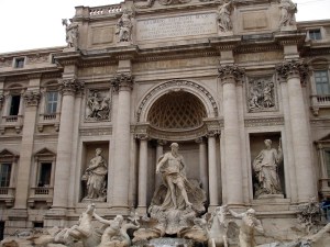 Trevi Fountain Rome Italy